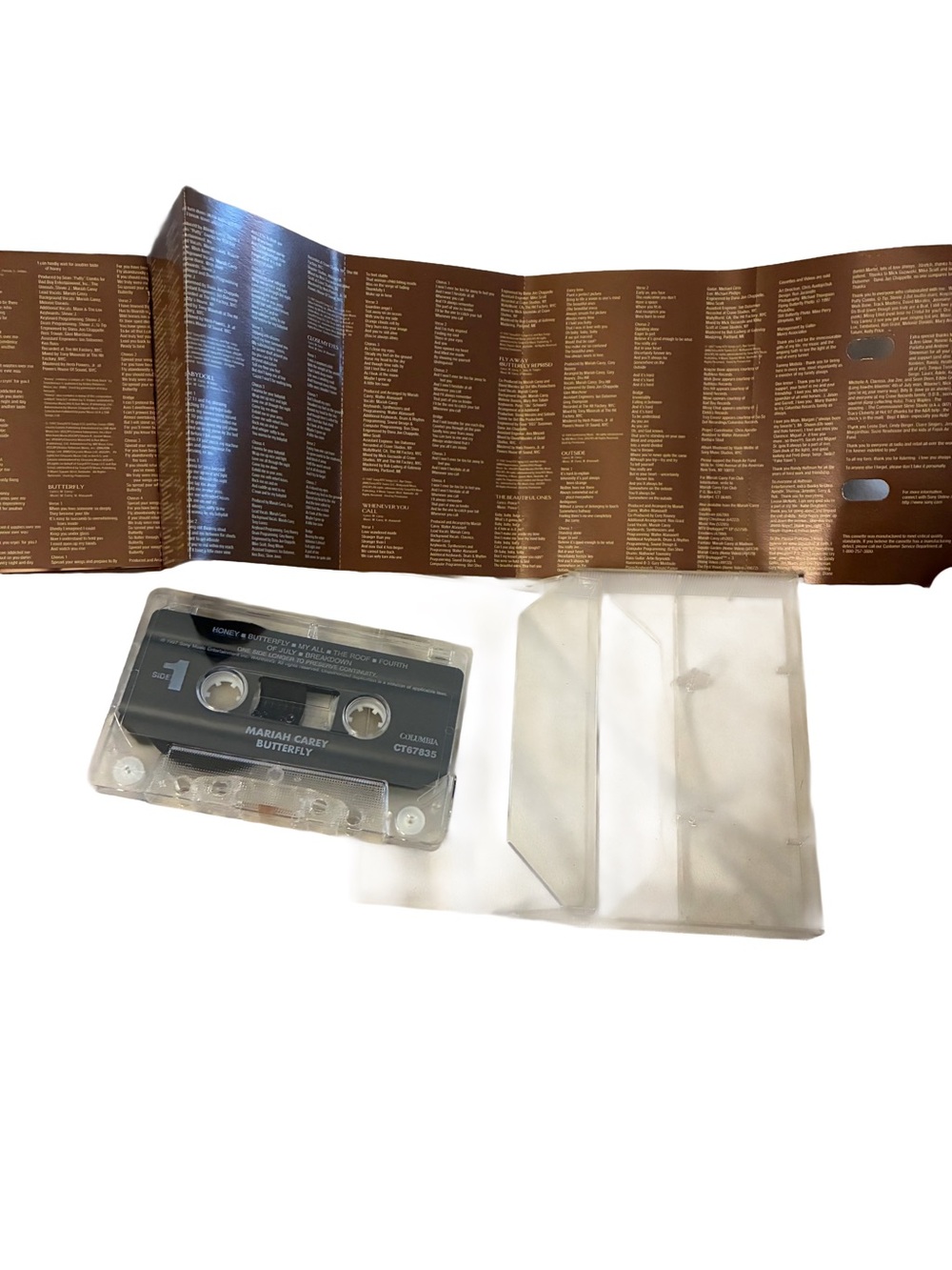 Mariah Carey Butterfly Cassette Tape 1997 Classic Album - Picture 2 of 4